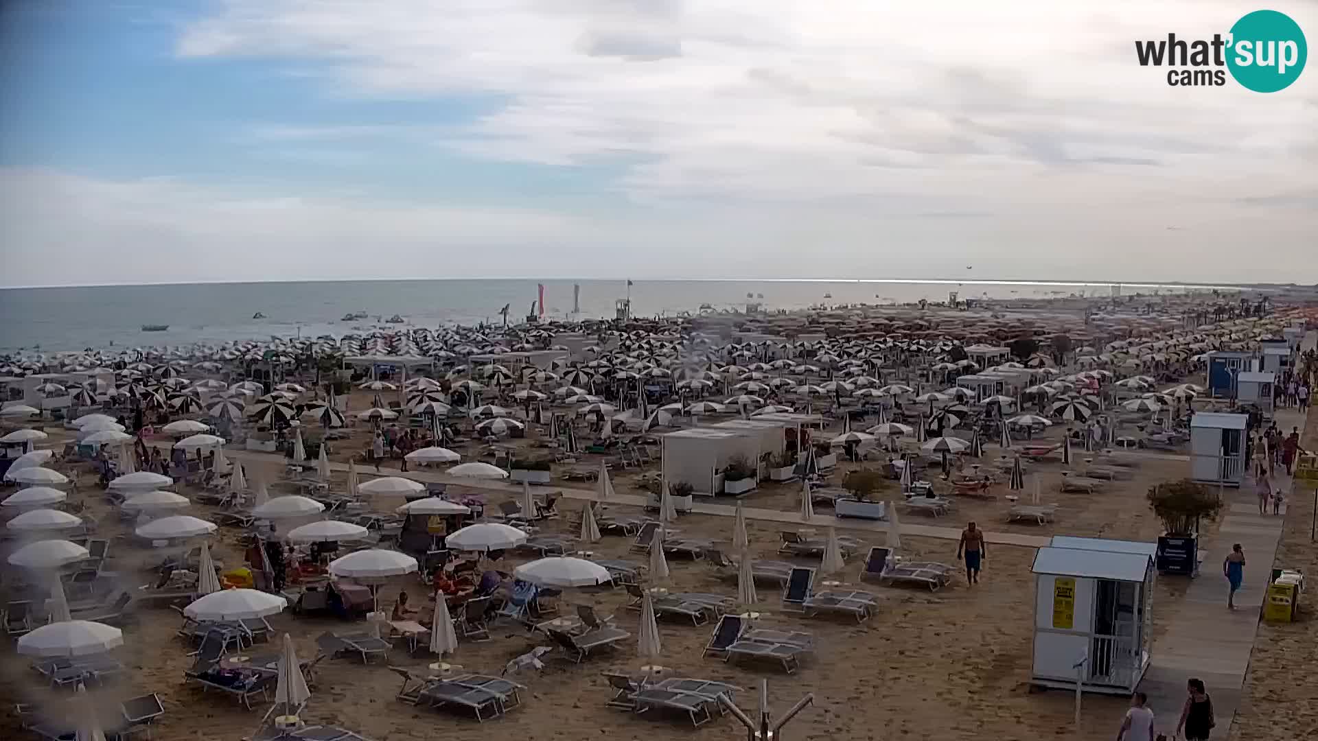 La plage de Bibione webcam en direct | Italien