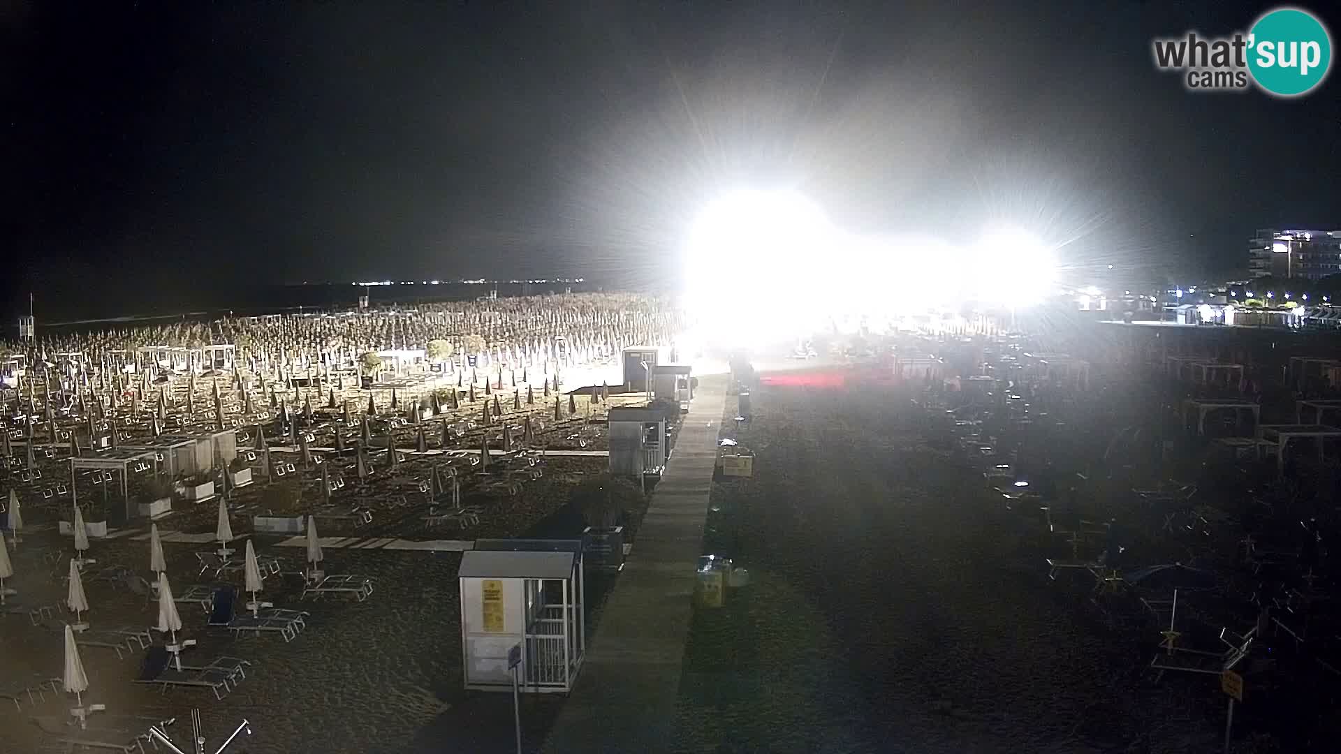 La plage de Bibione webcam en direct | Italien