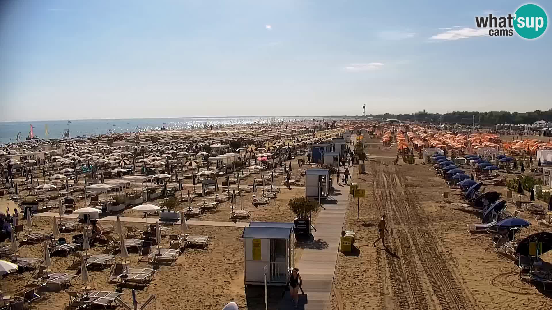 Kamera v živo plaža Bibione