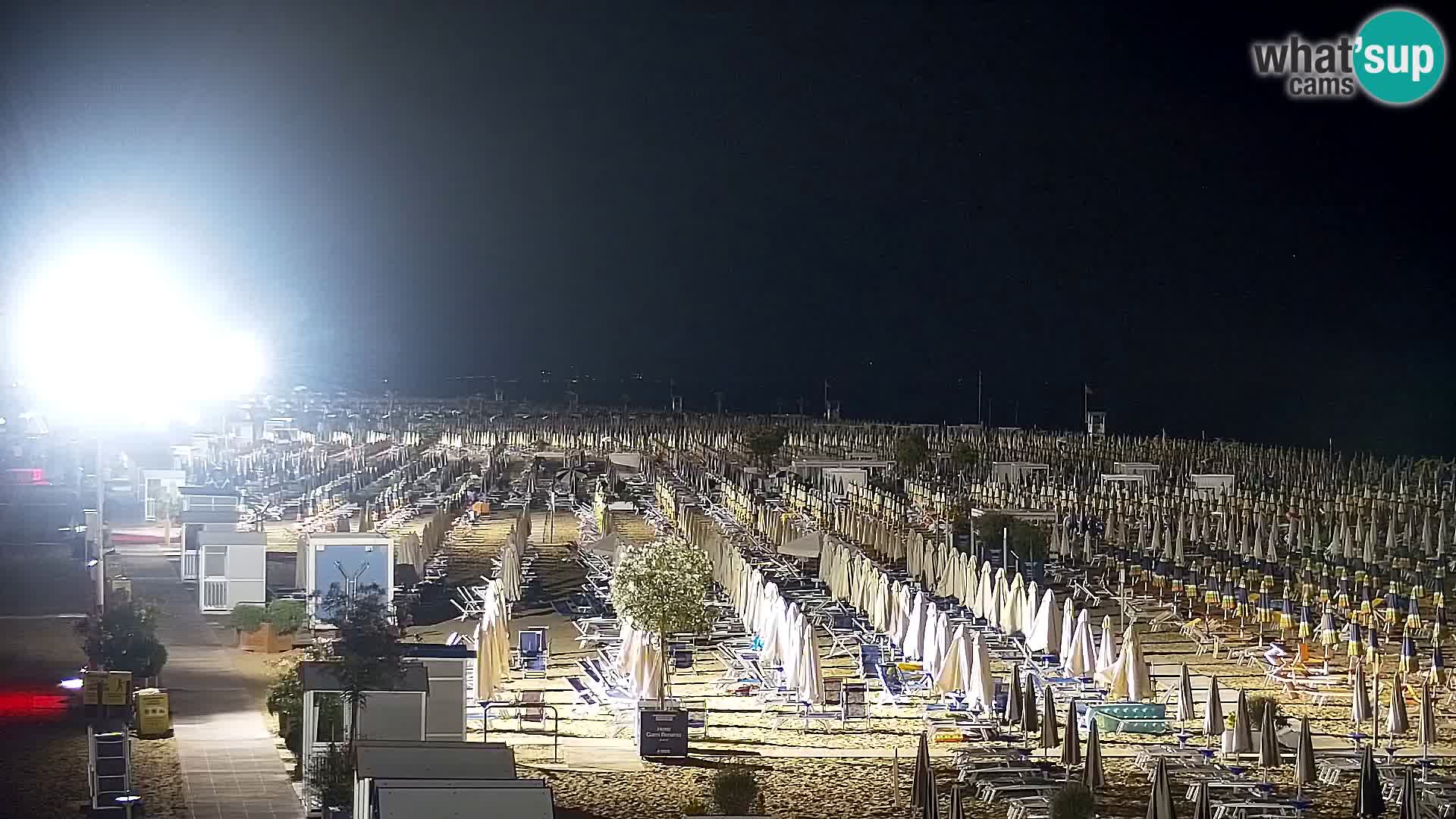 La plage de Bibione webcam en direct | Italien
