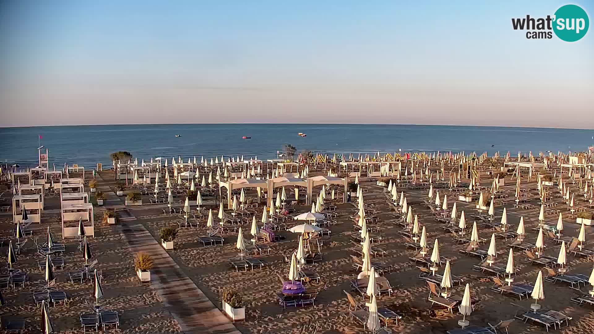 Kamera v živo plaža Bibione