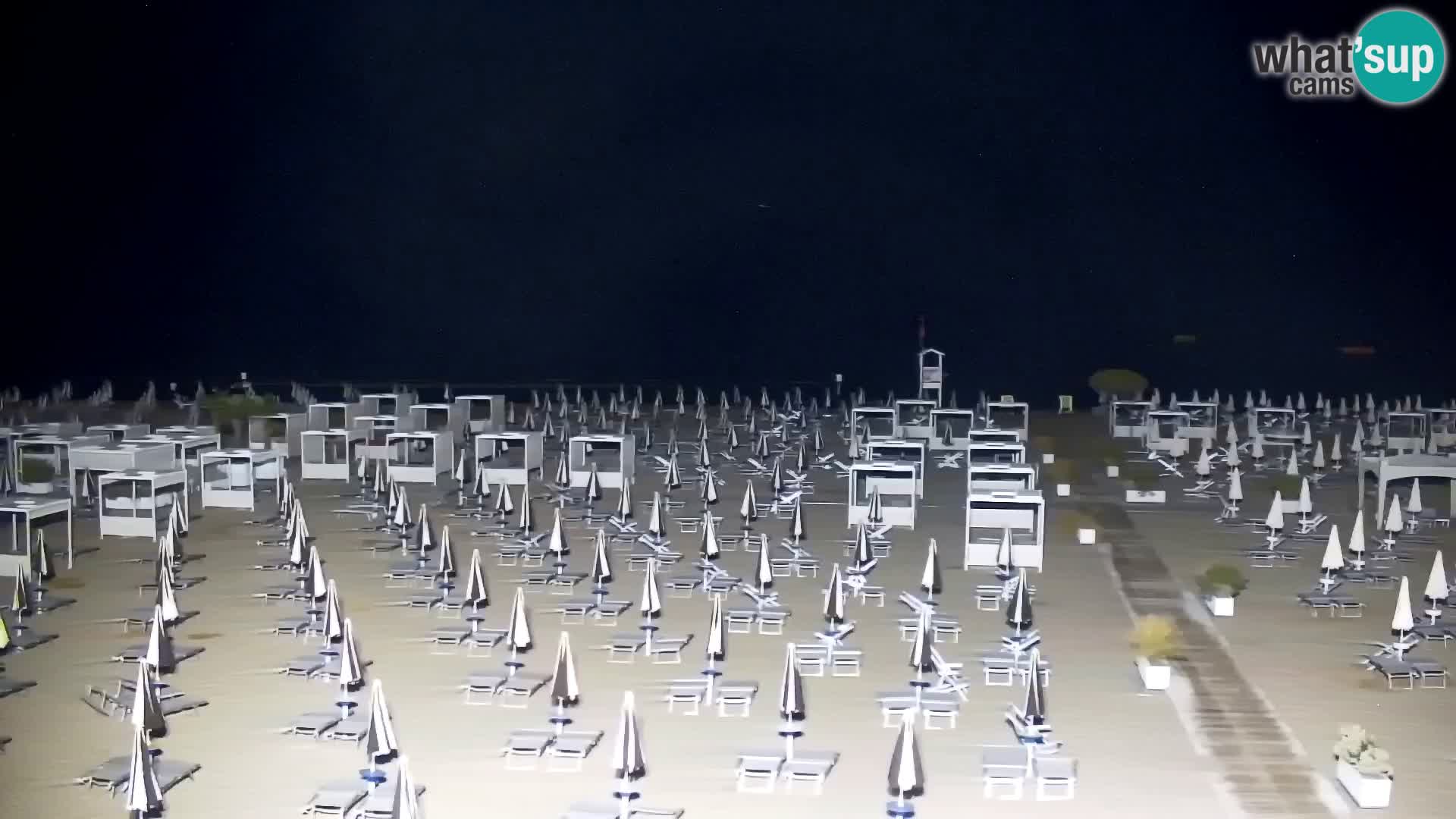 La plage de Bibione webcam en direct | Italien