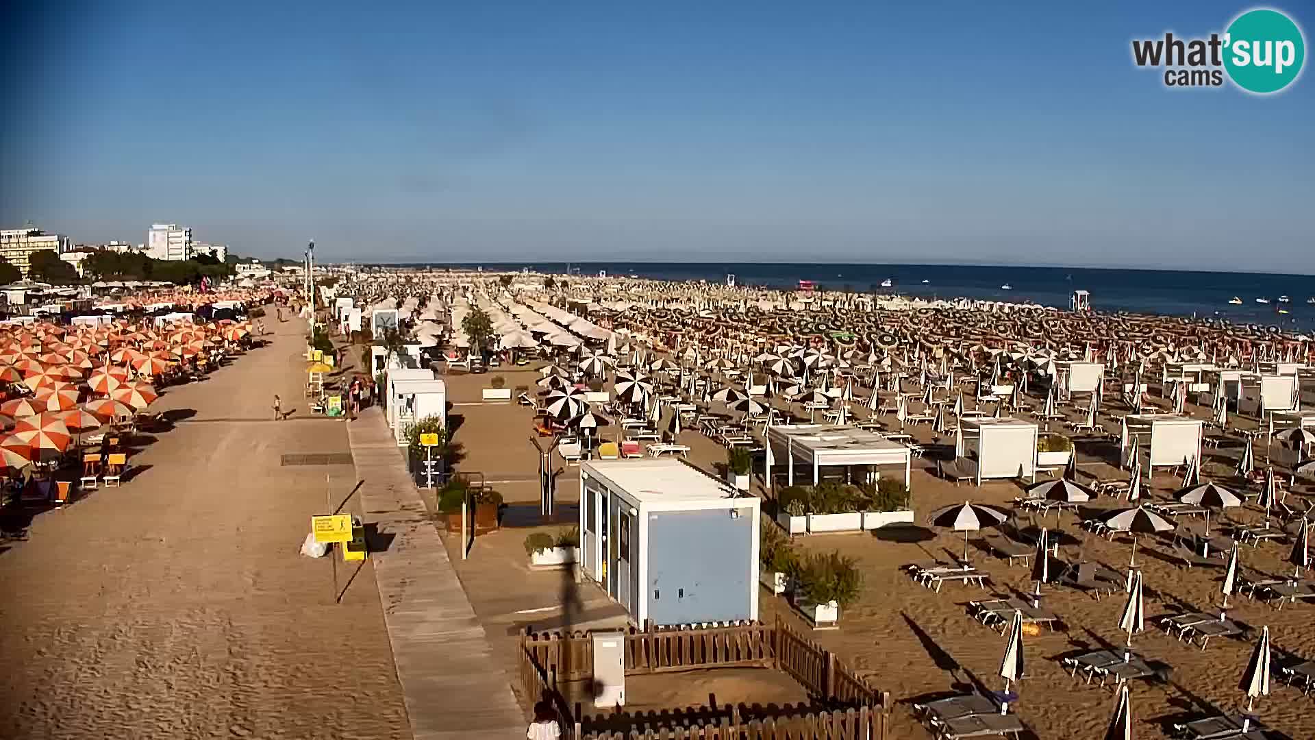 Plaža Bibione web kamera | Italija