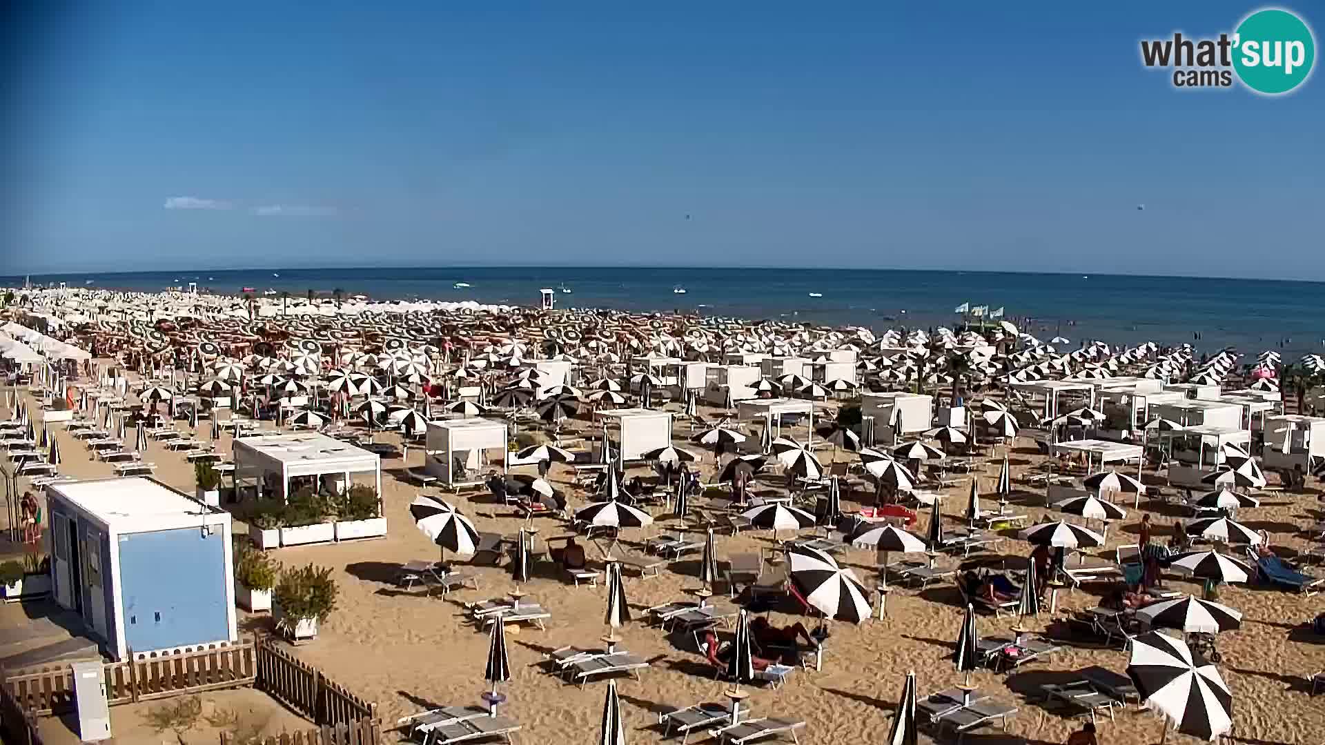 Kamera v živo plaža Bibione