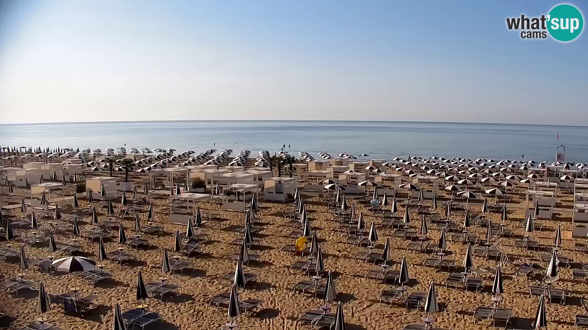 La plage de Bibione webcam en direct | Italien
