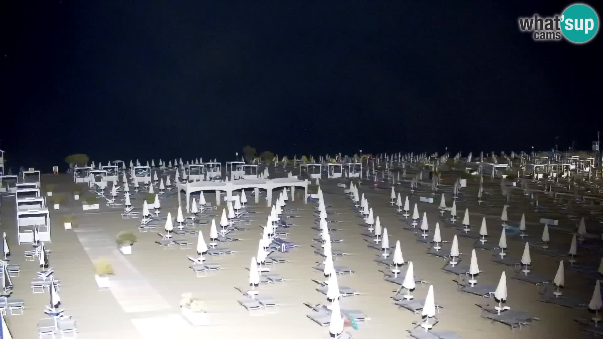 La plage de Bibione webcam en direct | Italien