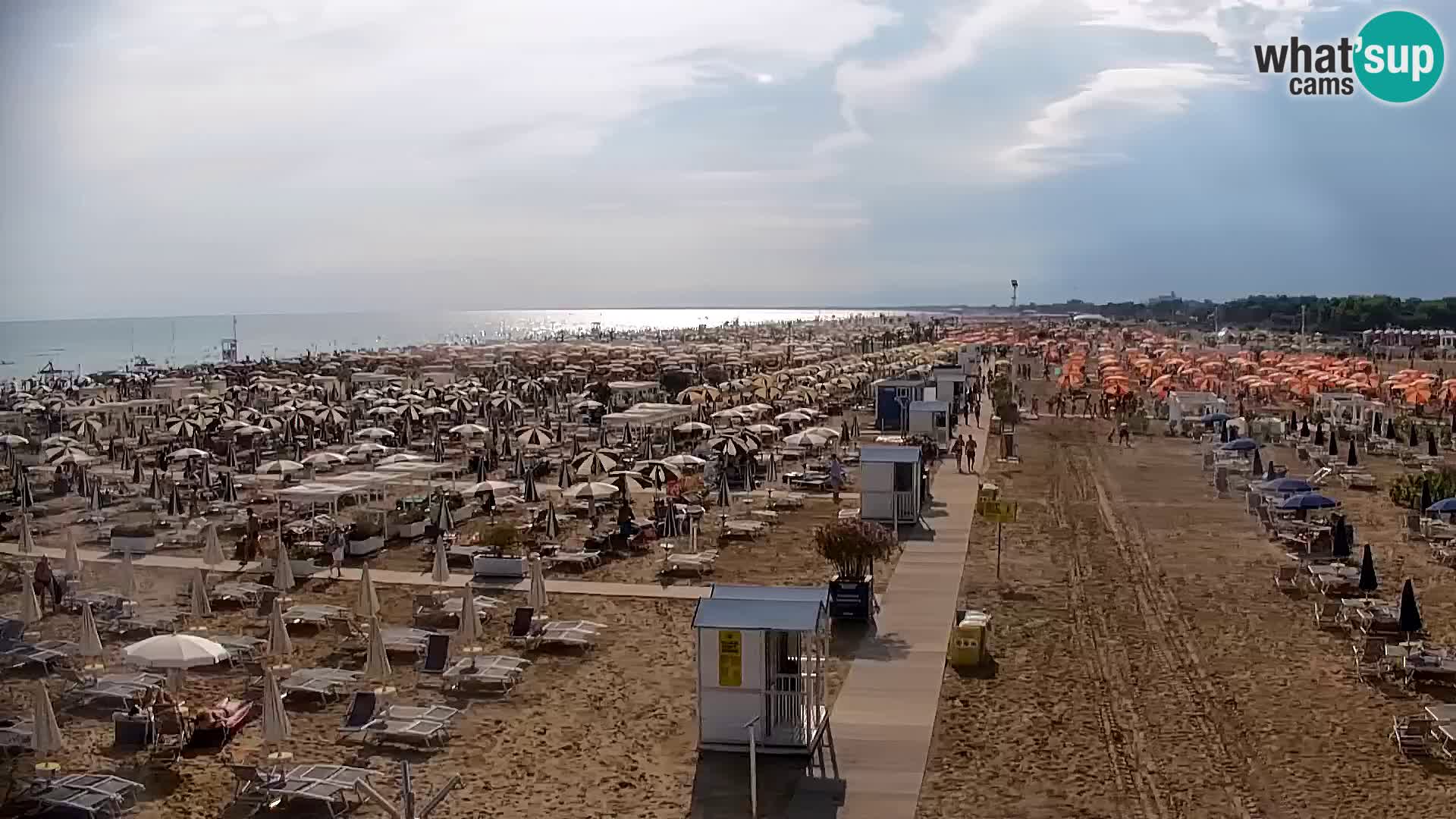 Kamera v živo plaža Bibione