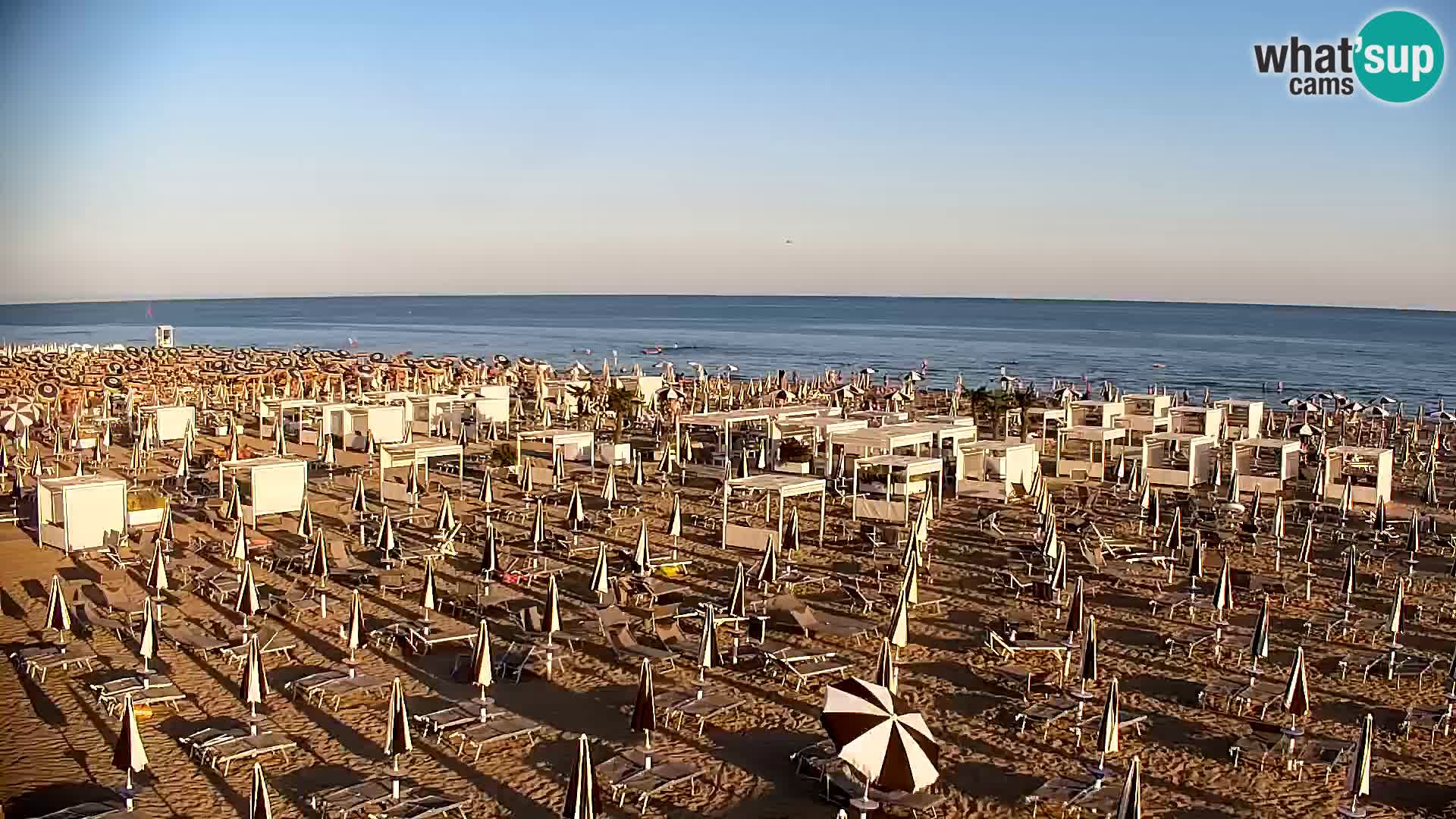 La plage de Bibione webcam en direct | Italien