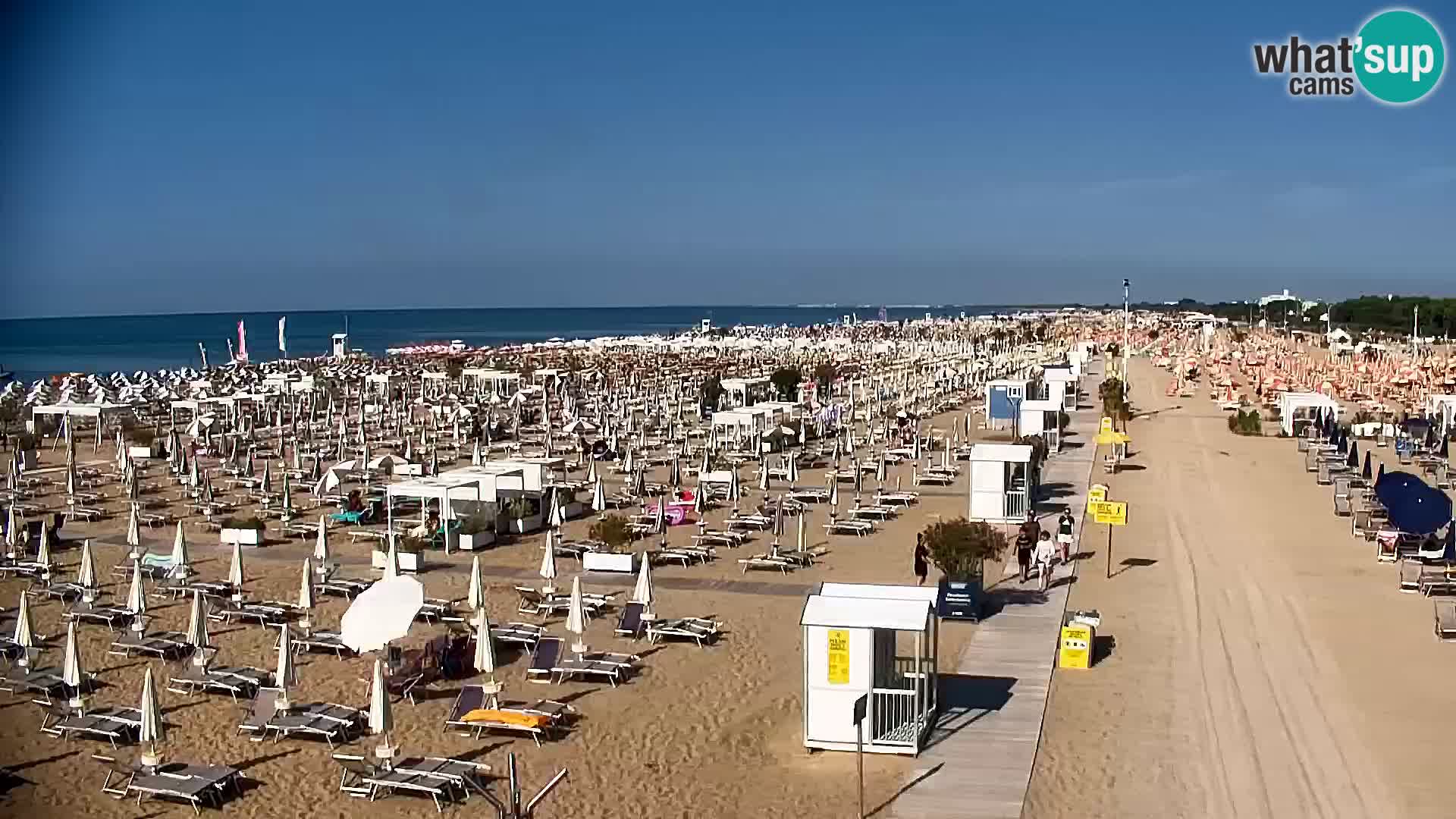 Plaža Bibione web kamera | Italija