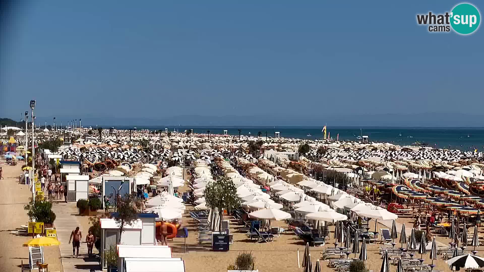 Kamera v živo plaža Bibione