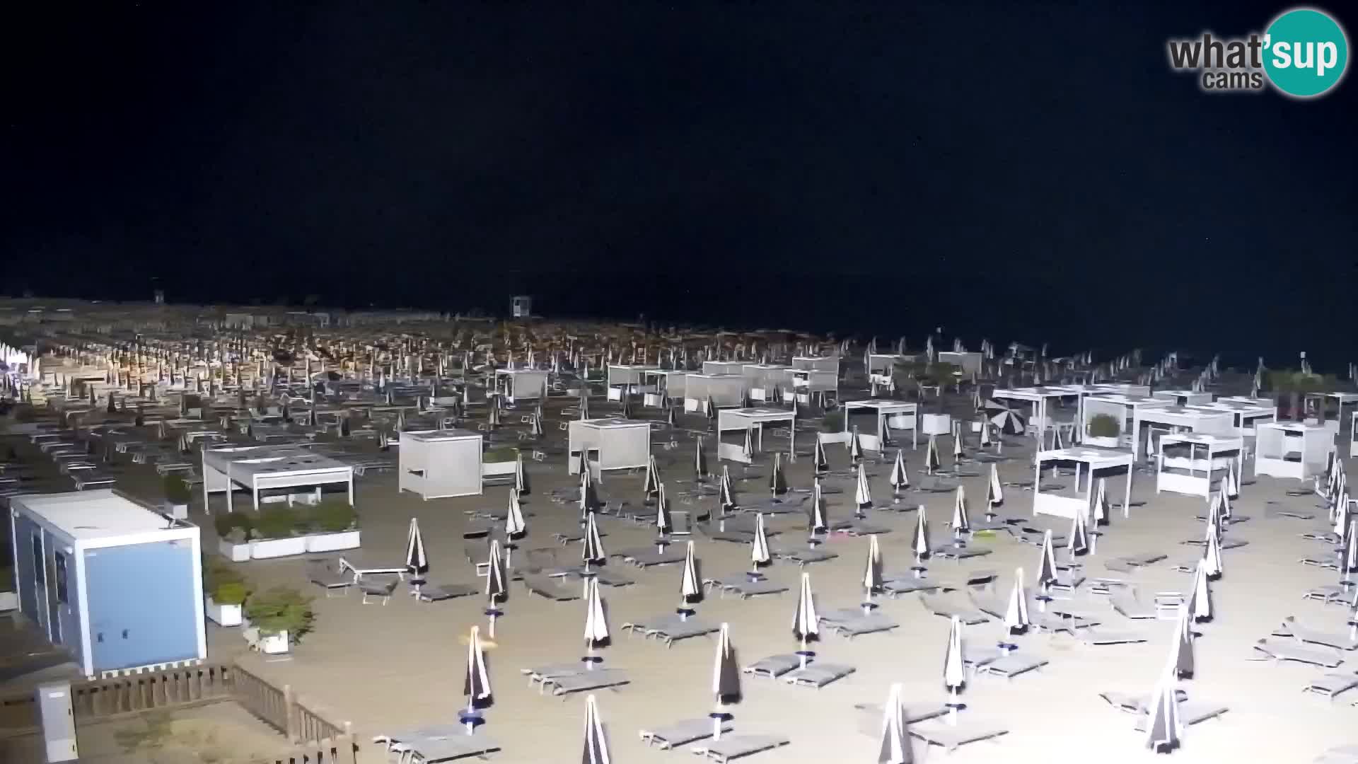 La plage de Bibione webcam en direct | Italien