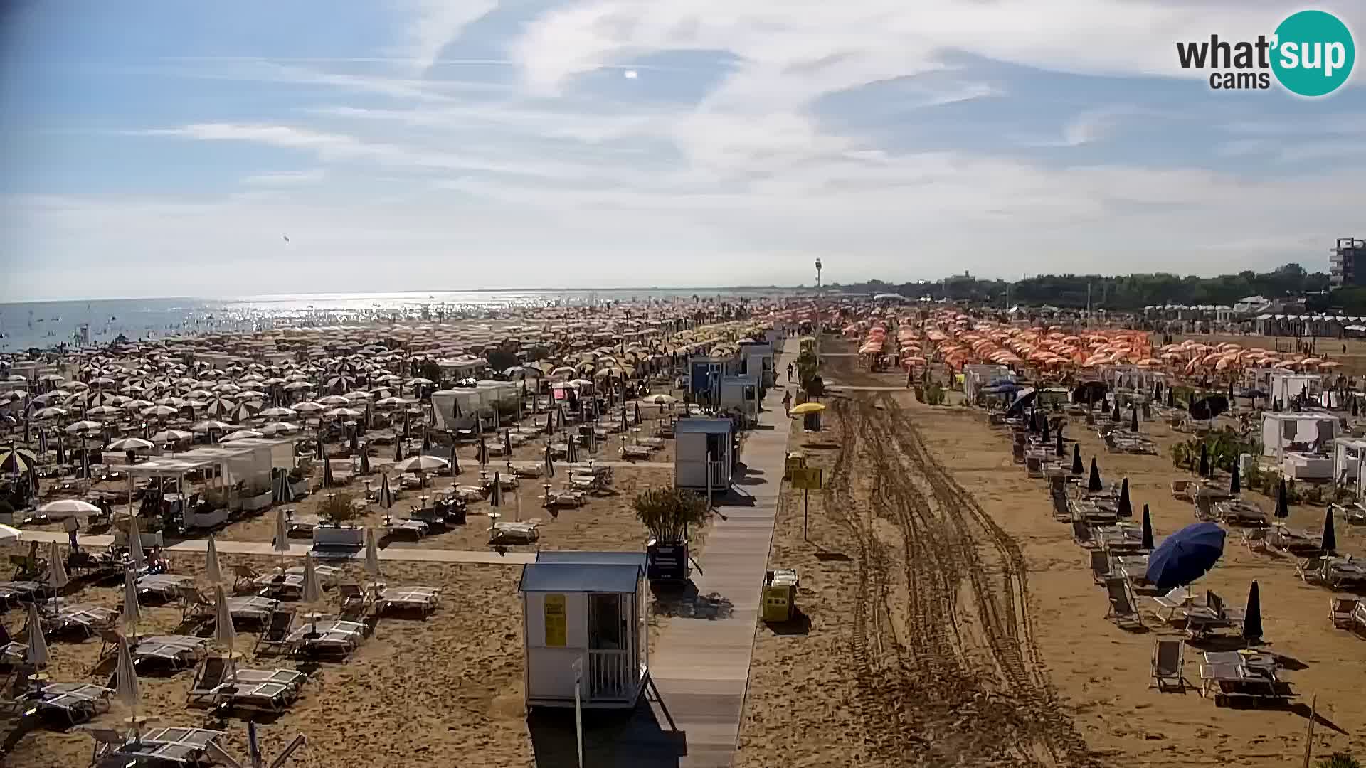 Kamera v živo plaža Bibione
