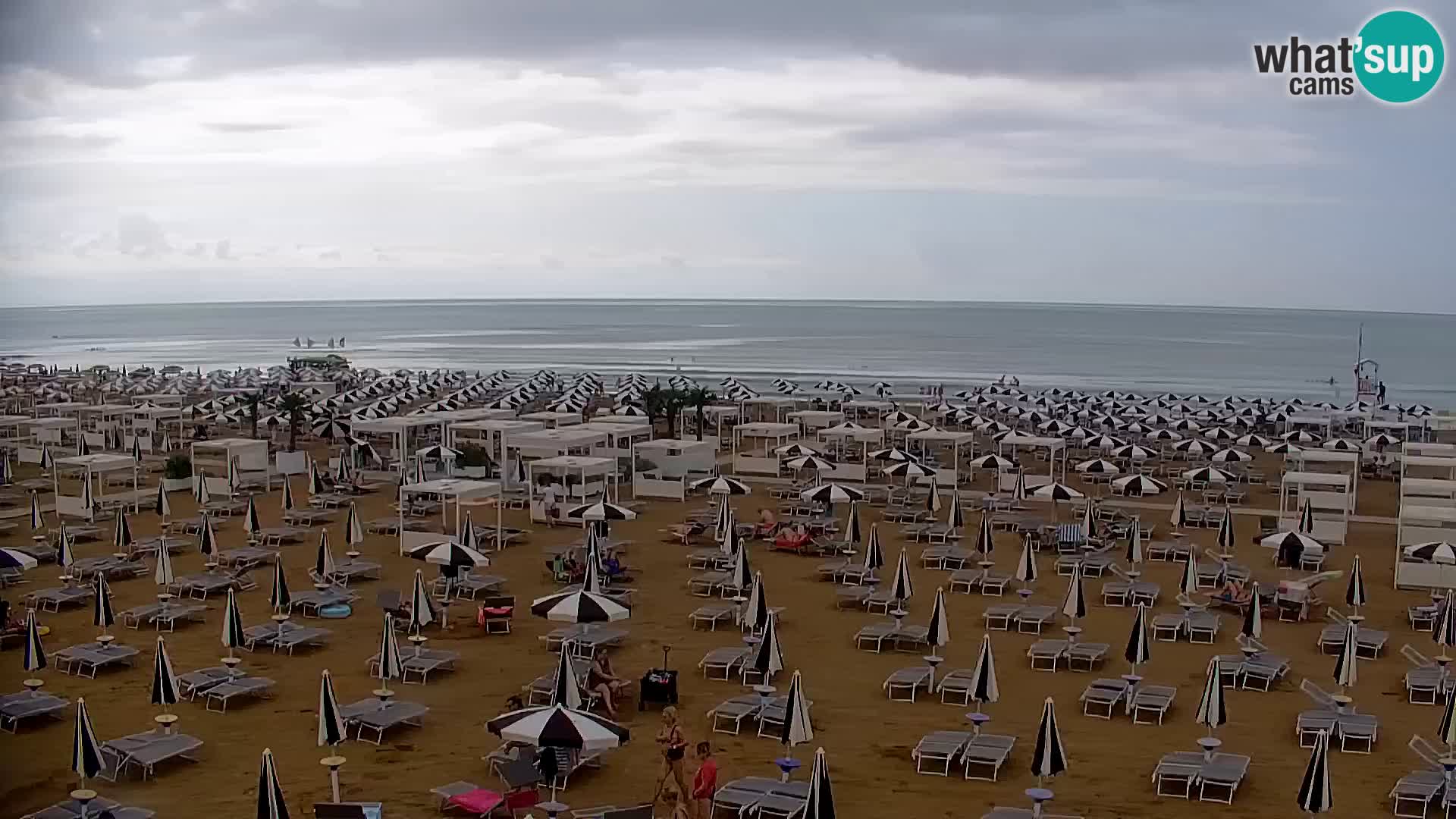 La plage de Bibione webcam en direct | Italien