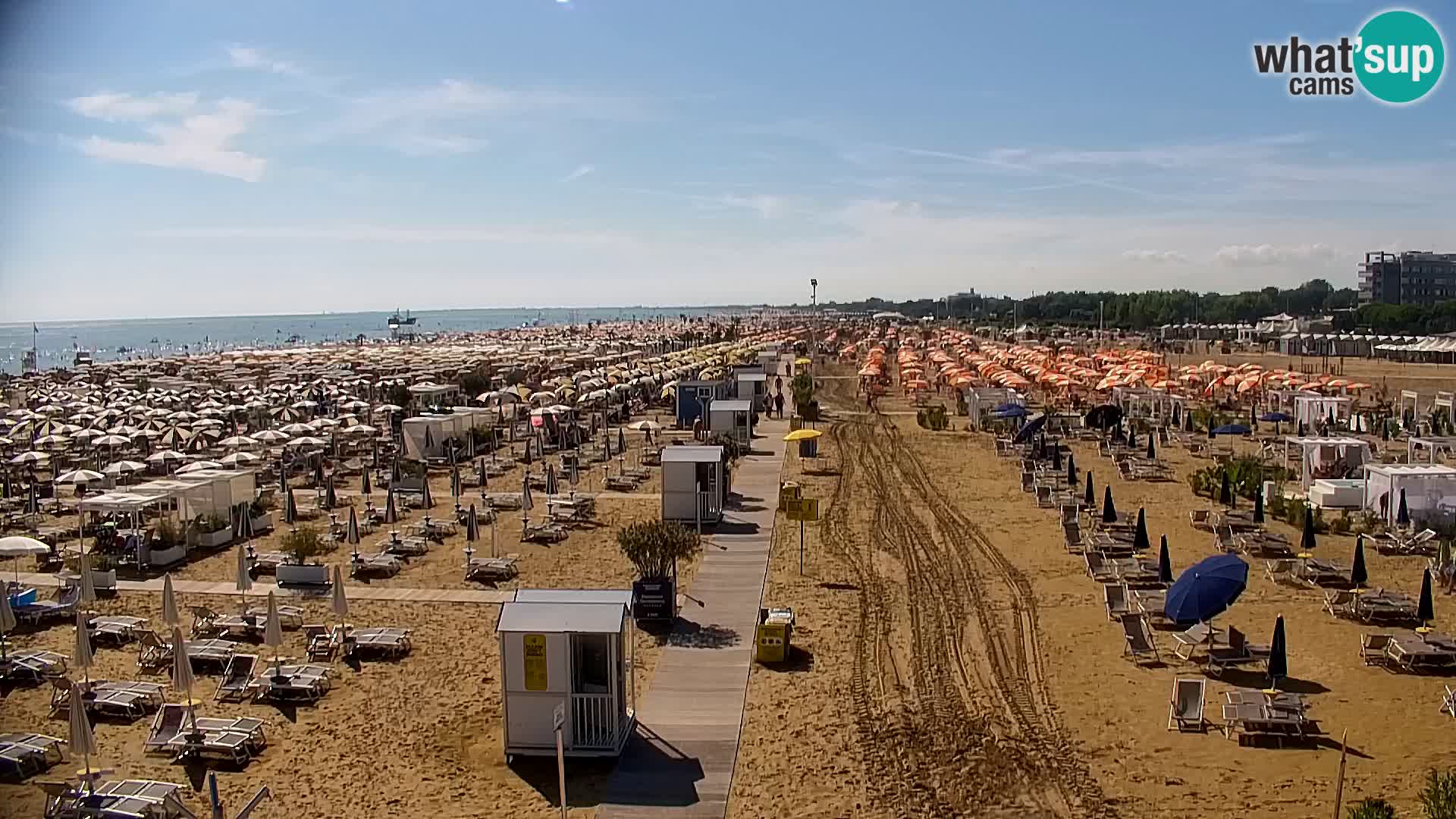 Playa Bibione Cámara en vivo | Italia