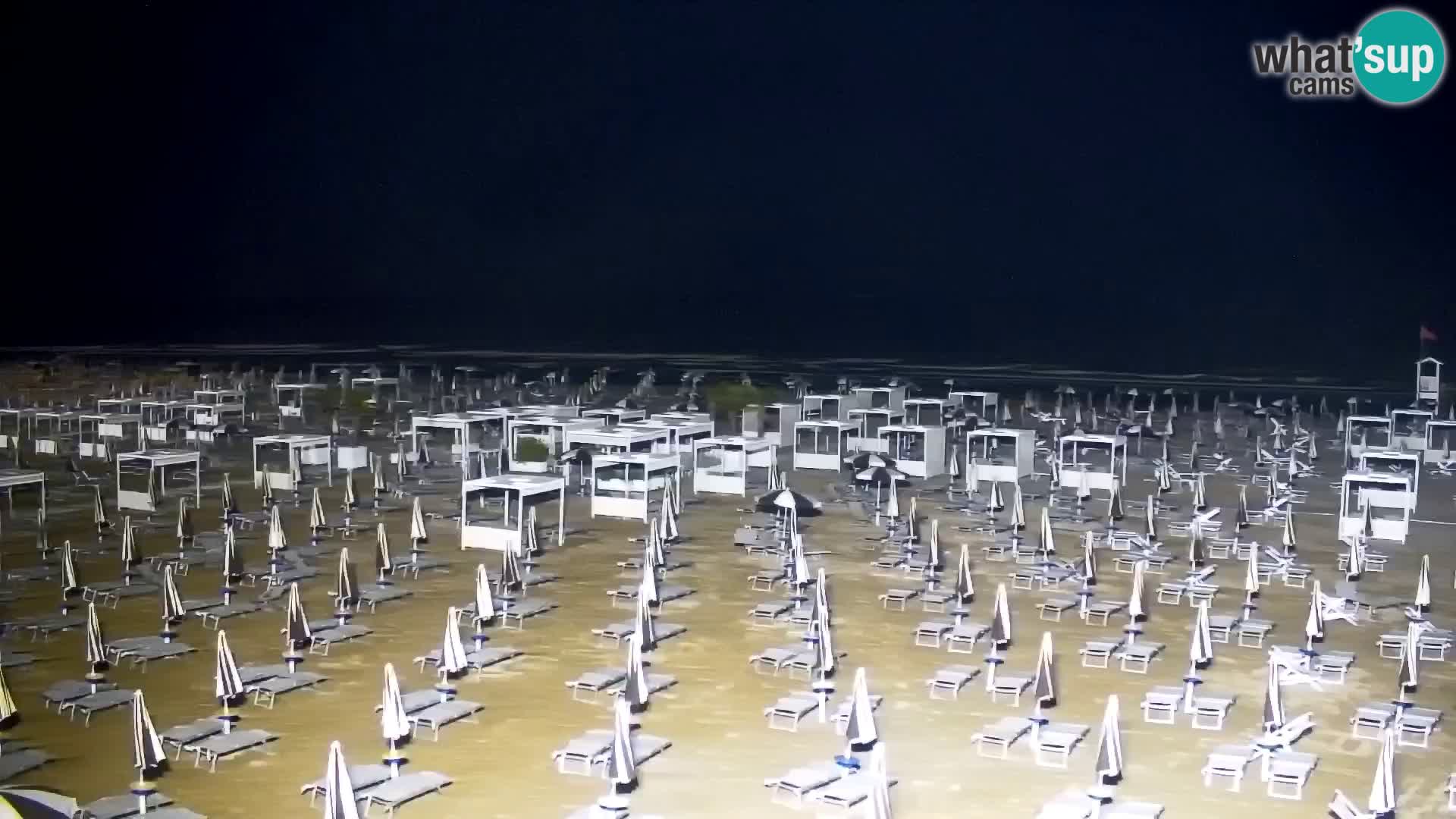 La plage de Bibione webcam en direct | Italien
