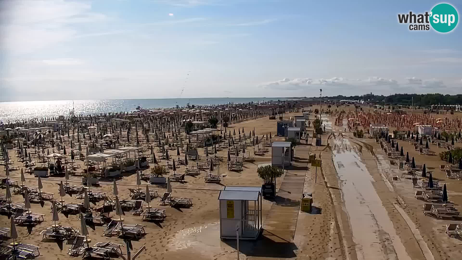 Kamera v živo plaža Bibione