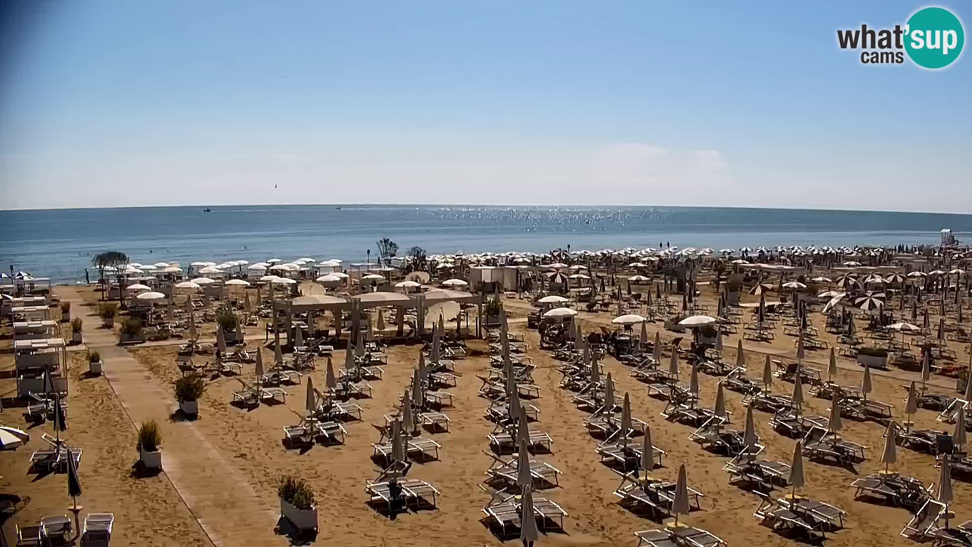 Kamera v živo plaža Bibione