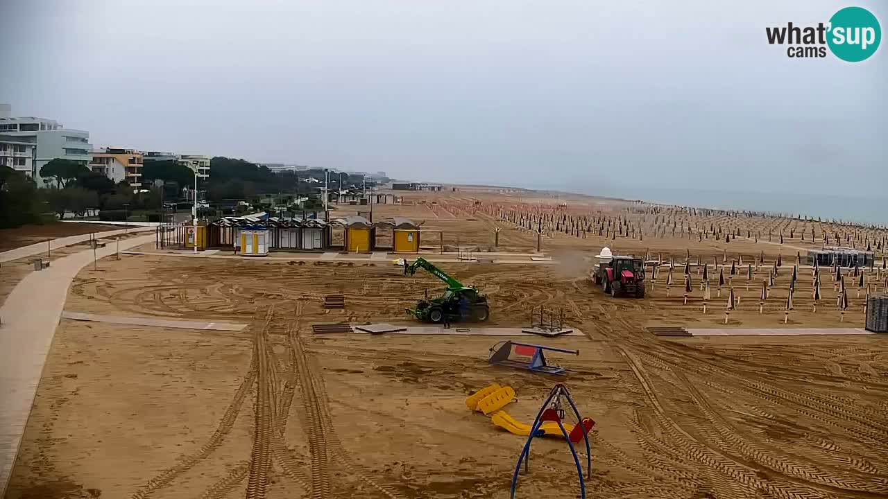 Kamera Bibione plaža Lido del Sole | Italija