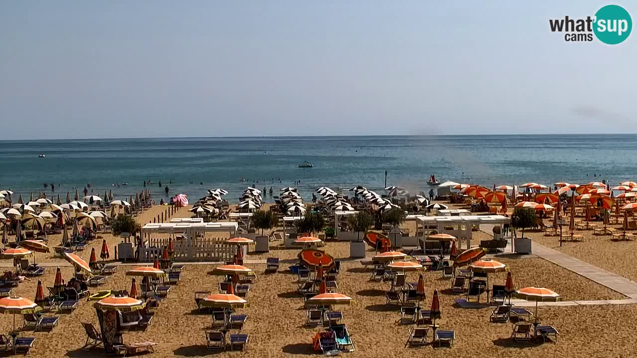 Webcam Bibione Lido del Sole | Bibione strand | Italien