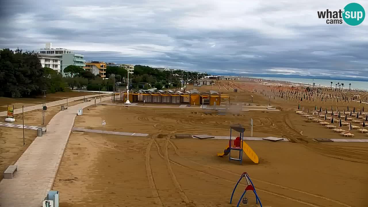 Webcam Bibione Lido del Sole | Bibione strand | Italien