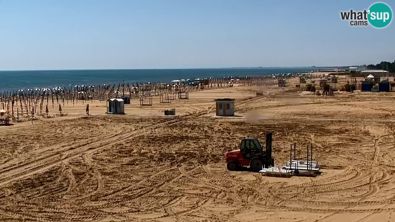 Kamera Bibione plaža Lido del Sole | Italija