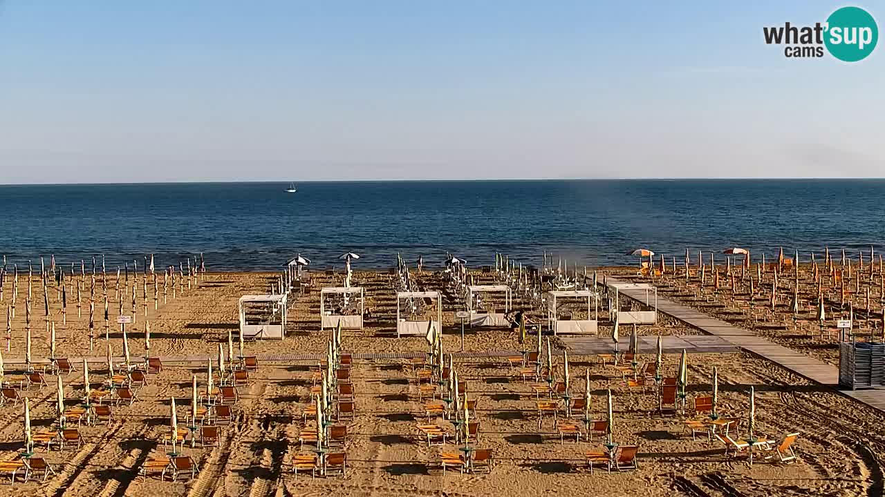Webcam Bibione Lido del Sole | Bibione strand | Italien