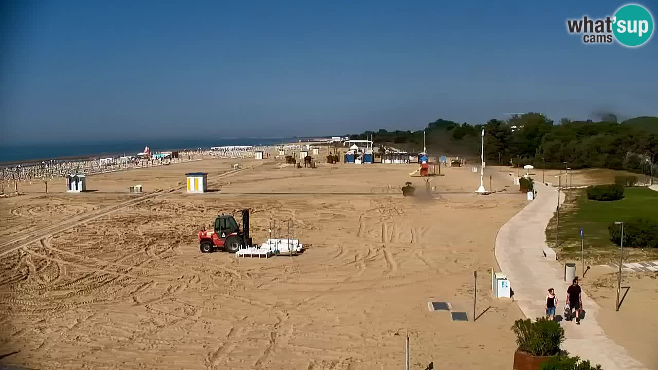 Webcam Bibione Lido del Sole | Bibione strand | Italien