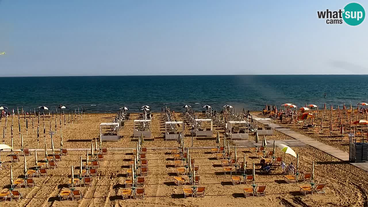 Webcam Bibione Lido del Sole | Bibione strand | Italien