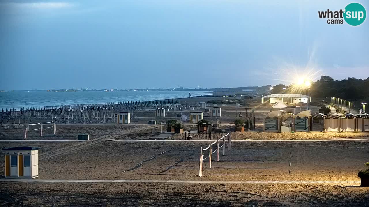 Kamera Bibione plaža Lido del Sole | Italija