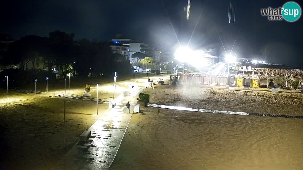 Kamera Bibione plaža Lido del Sole | Italija