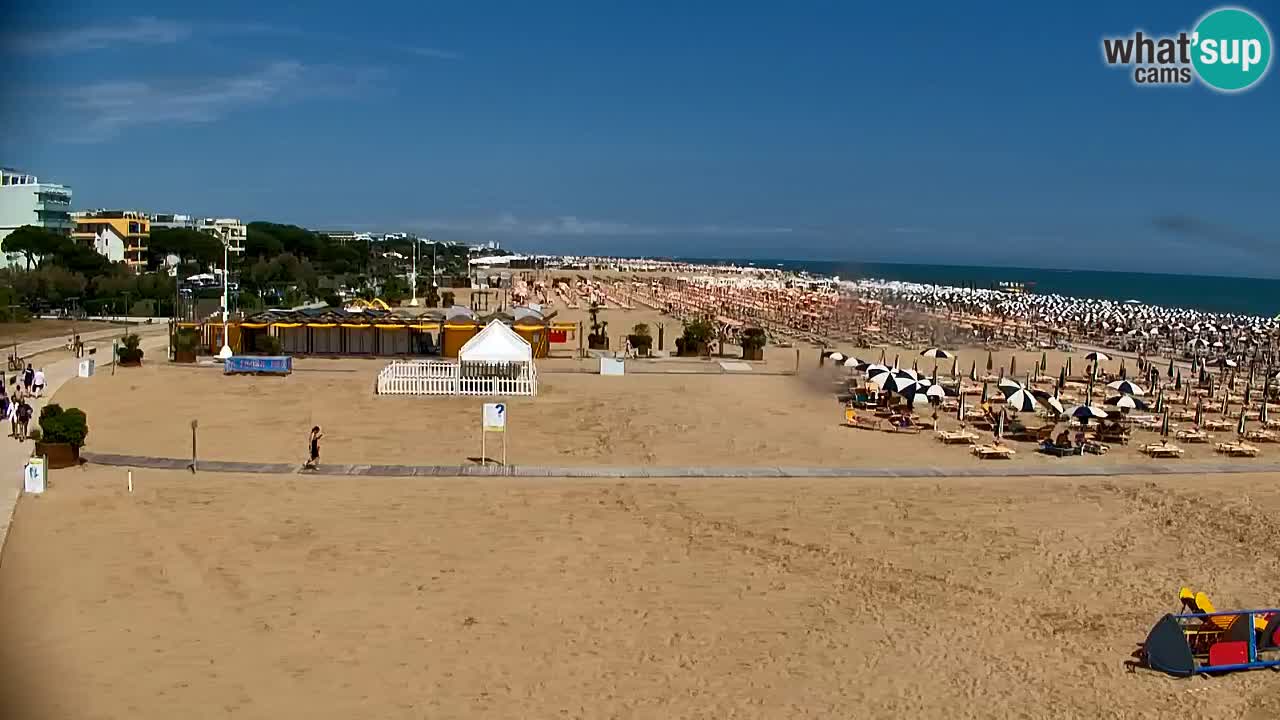 Kamera Bibione plaža Lido del Sole | Italija