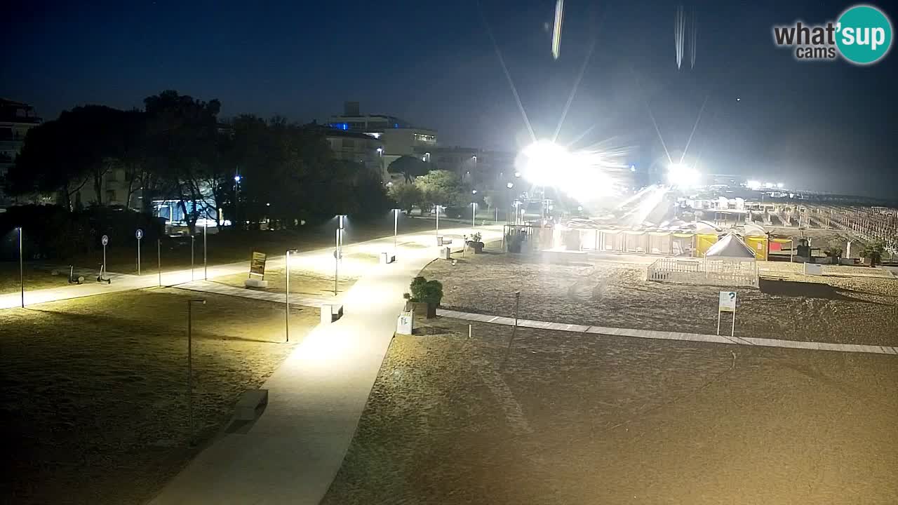 Webcam Bibione Lido del Sole | Bibione strand | Italien