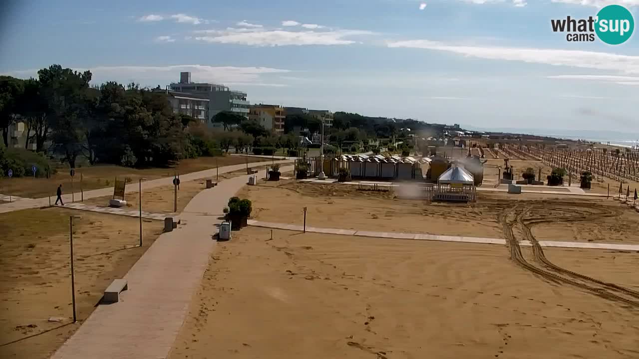 Kamera Bibione plaža Lido del Sole | Italija