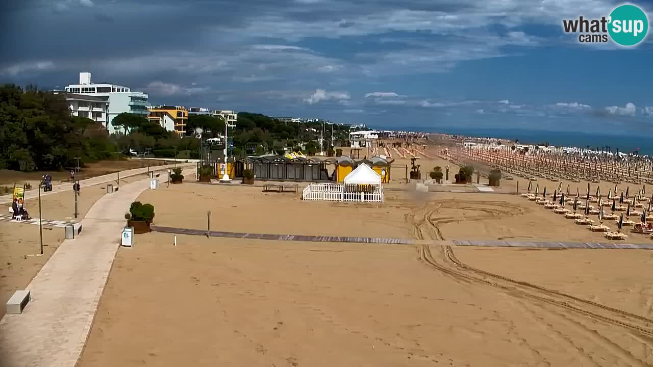 Webcam Bibione Lido del Sole | Bibione strand | Italien