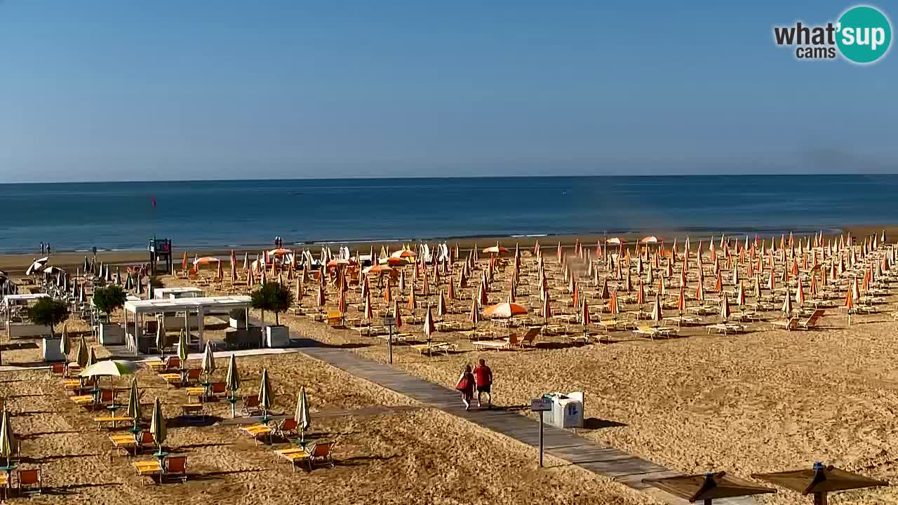 Webcam Bibione Lido del Sole | Bibione strand | Italien