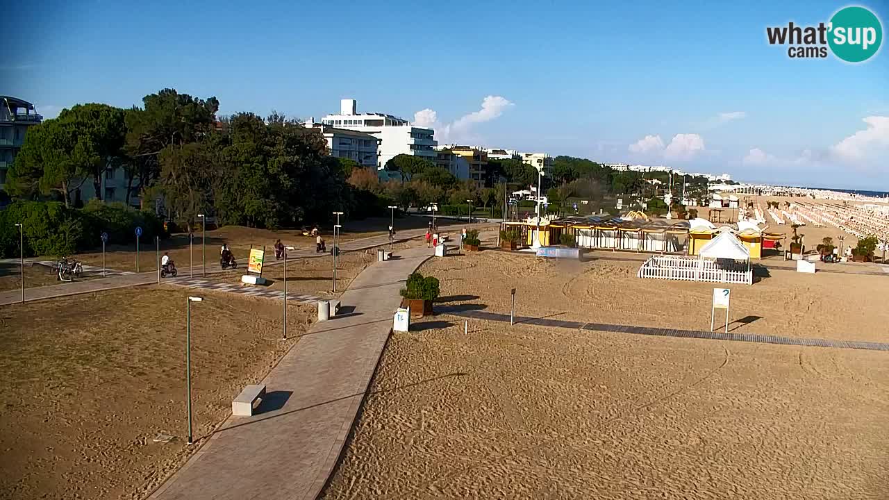 Webcam Bibione Lido del Sole | Bibione strand | Italien