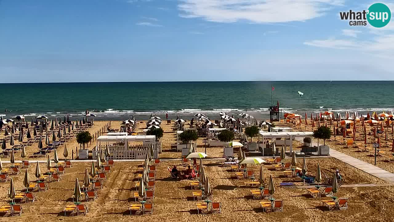 Kamera Bibione plaža Lido del Sole | Italija