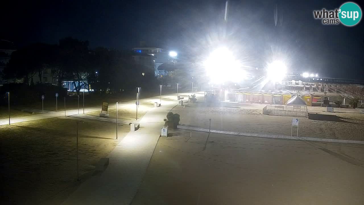 Kamera Bibione plaža Lido del Sole | Italija