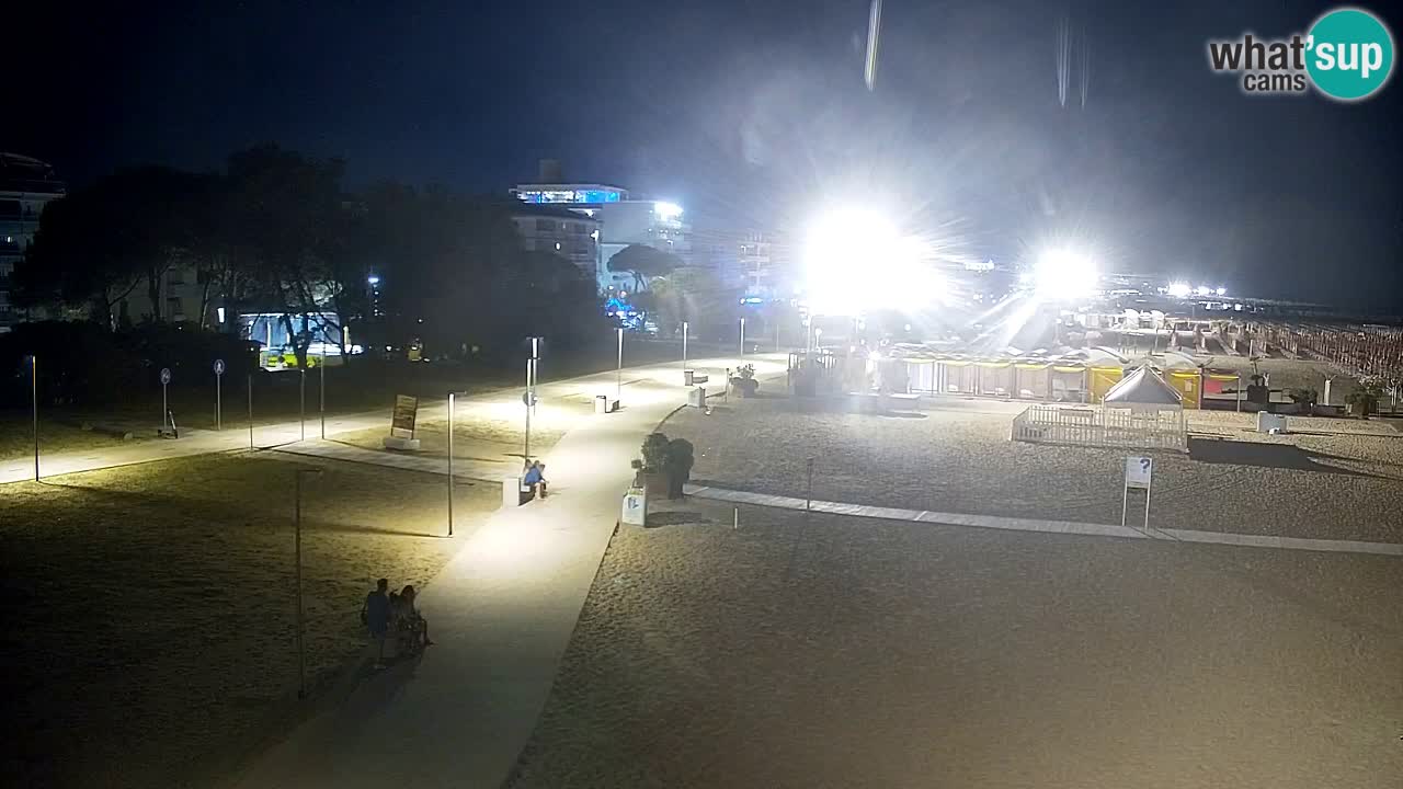Webcam Bibione Lido del Sole | Bibione strand | Italien