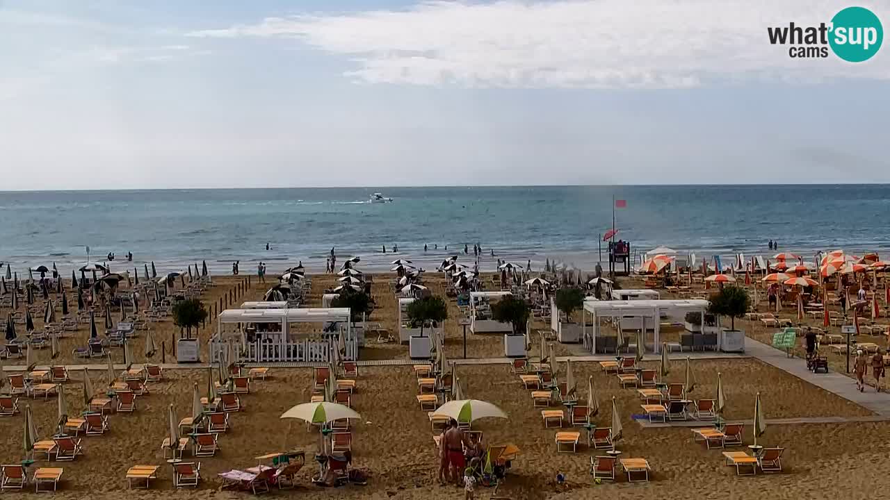 Webcam Bibione Lido del Sole | Bibione strand | Italien
