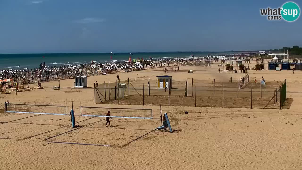 Webcam Bibione Lido del Sole | Bibione strand | Italien