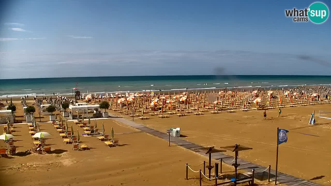 Bibione Webcam Lido del Sole | Bibione spiaggia