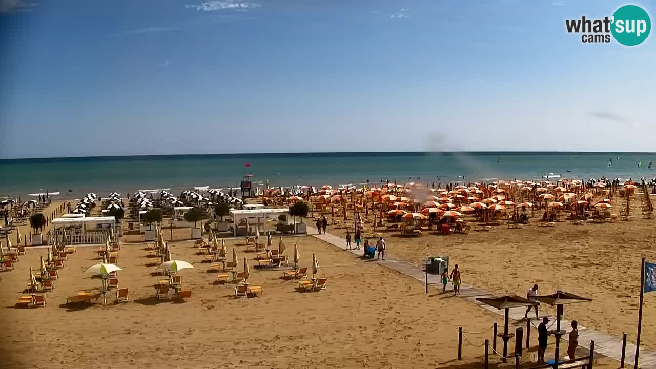 Bibione Webcam Lido del Sole | Bibione spiaggia