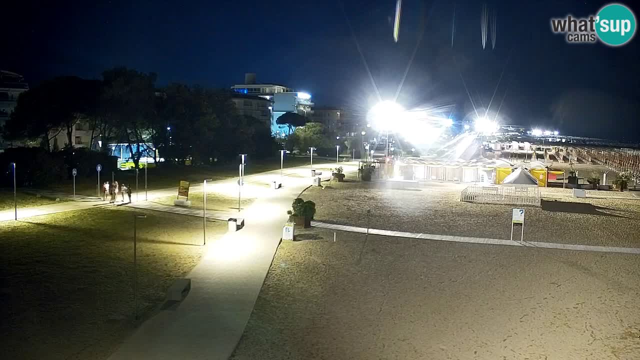 Kamera Bibione plaža Lido del Sole | Italija