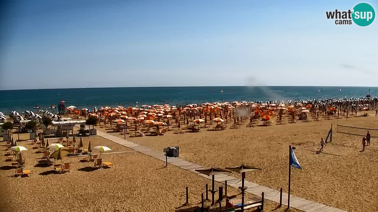 Bibione Webcam Lido del Sole | Bibione spiaggia