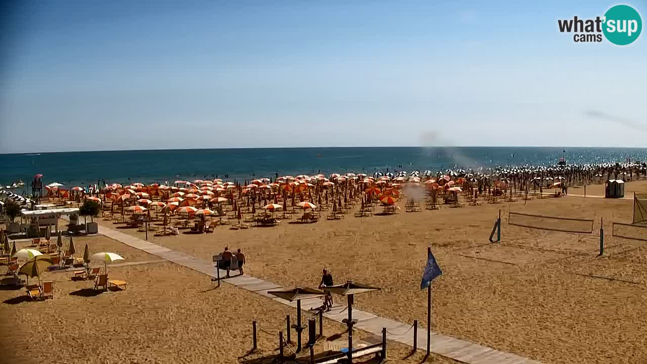 Bibione Webcam Lido del Sole | Bibione spiaggia