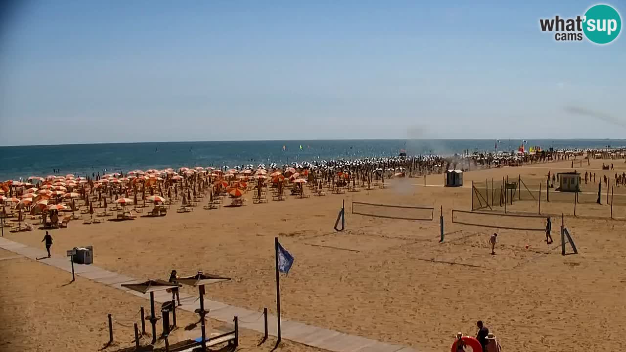 Bibione Webcam Lido del Sole | Bibione spiaggia