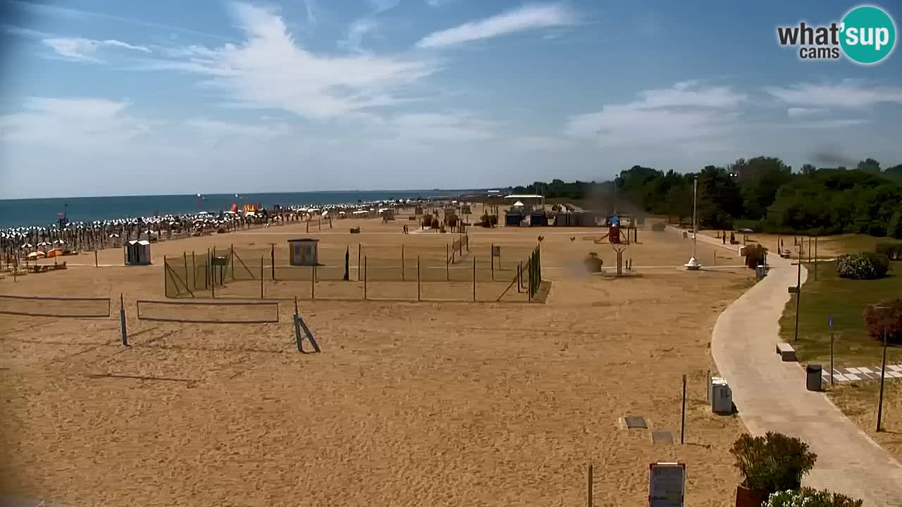 Web kamera Bibione Lido del Sole | Plaža Bibione | Italija
