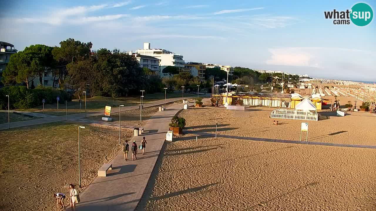 Kamera Bibione plaža Lido del Sole | Italija