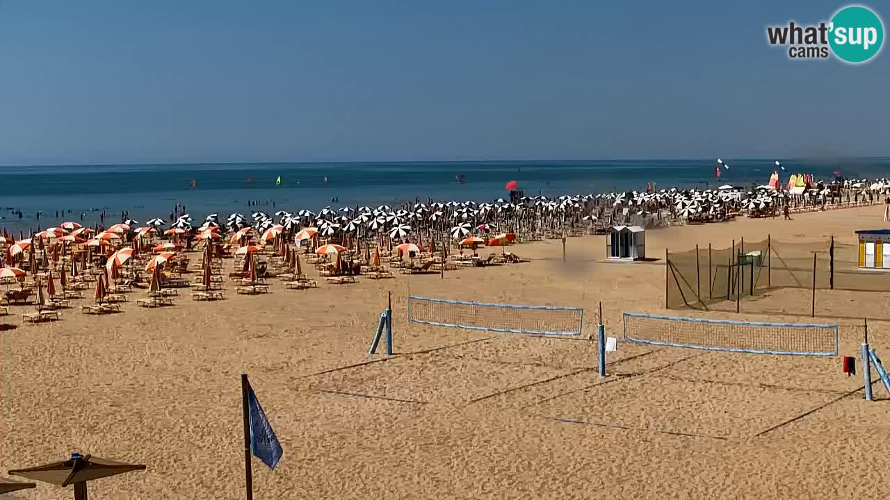 Kamera Bibione plaža Lido del Sole | Italija